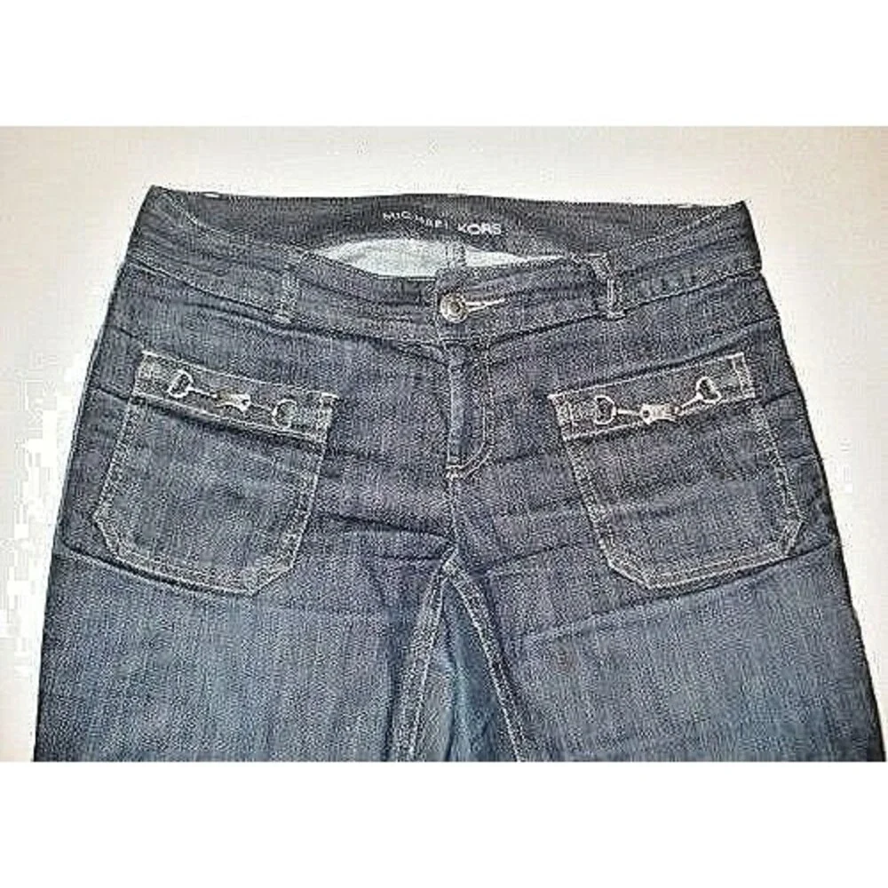 Michael Kors Blue Jeans Denim Pants Womens Size 6-8